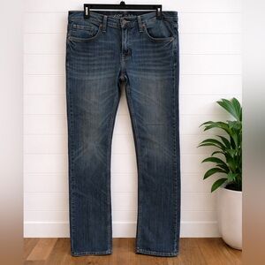 💙👉🔥Cody James Men’s Jeans 34x36 Medium Wash Straight Fit Western Denim